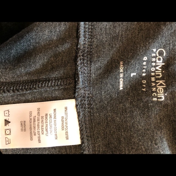 Calvin Klein grey workout pants - Picture 4 of 5
